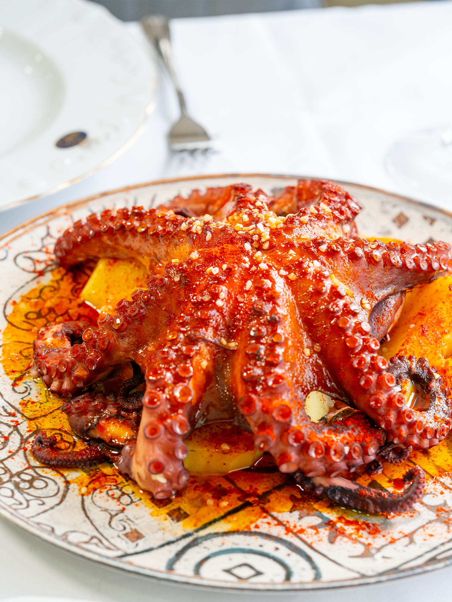 Pulpo á Feira con Cachelos